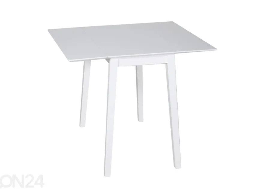 Taittopöytä Avola valkoinen 75x45-90 cm