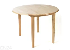 Taittopöytä Monaco + 4 tuolia Milano, vaalea tammi