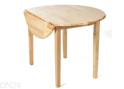 Taittopöytä Monaco + 4 tuolia Milano, vaalea tammi