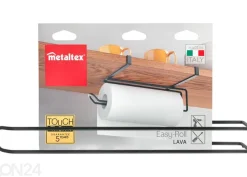 Talouspaperiteline Easy-Roll, 35x18x10 cm, musta