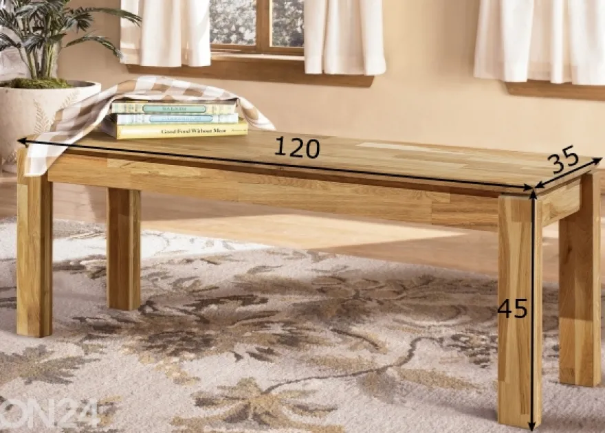 Tammipenkki Provence 4 120 cm