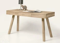 Tammi työpöytä Modern1, valkoinen öljy