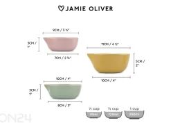 Tarjoilukulhot Jamie Oliver Big love pinch-me pots 3 kpl