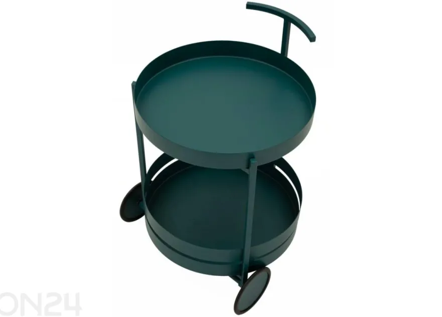 Tarjoiluvaunu Saturno, sinivihreä
