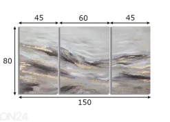 Taulu Monty 150x80 cm