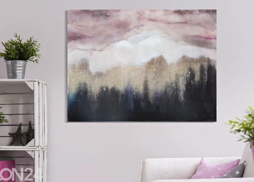 Taulu Pink Mountain 80x60 cm