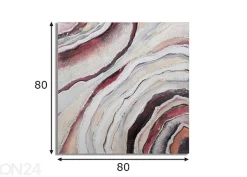 Taulu Redy 80x80 cm