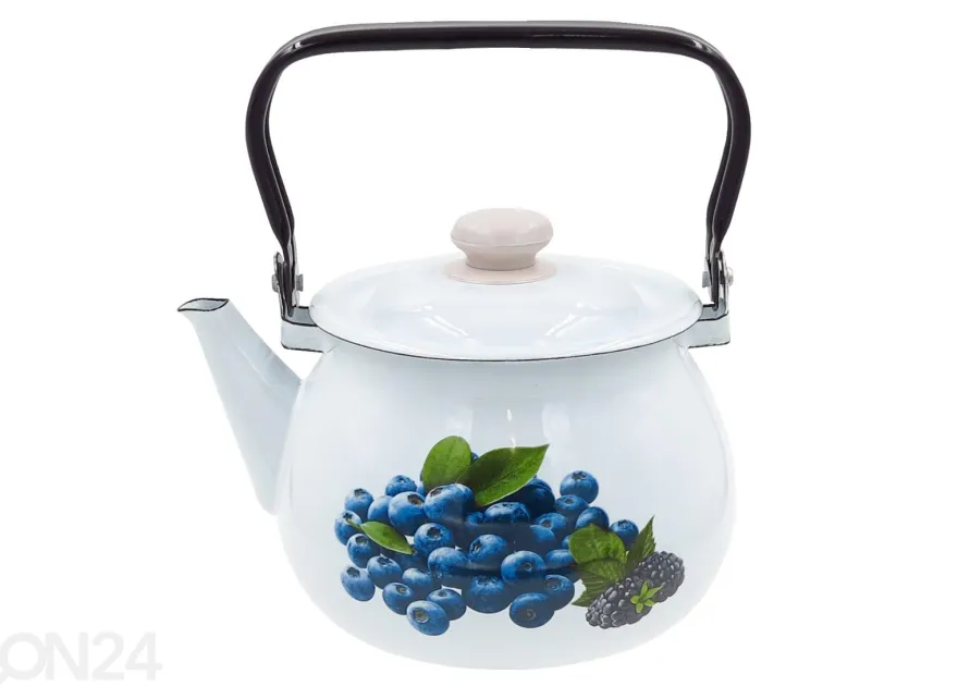 Teekannu emalia Mustikka 2,5 L