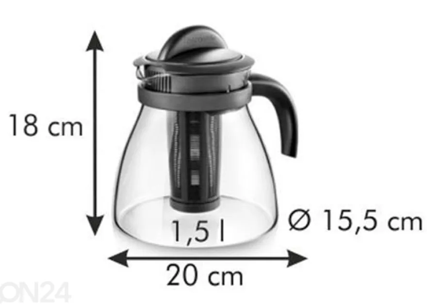 Teekannu Tescoma Monte Carlo 1,5 L