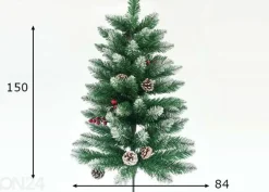 Tekokuusi Snowy Tree with Berry 150 cm