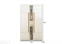 Toimistokaappi City 120 cm