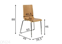 Tuolit 4 kpl