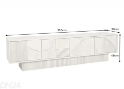 TV-taso Art Deco 200 cm