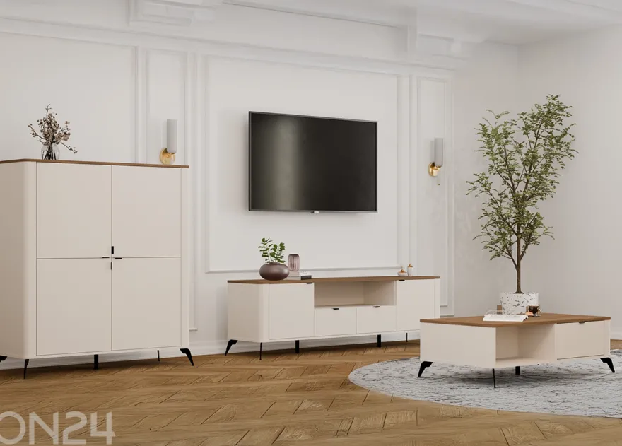TV-taso Castello 186 cm