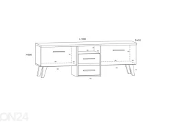 TV-taso Clon 160 cm
