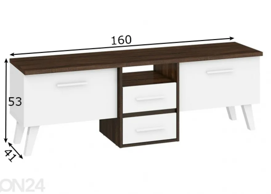 TV-taso Clon 160 cm