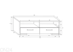 TV-taso 120 cm