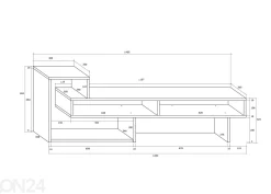 TV-taso 146 cm