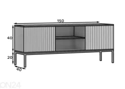 TV-taso 150 cm