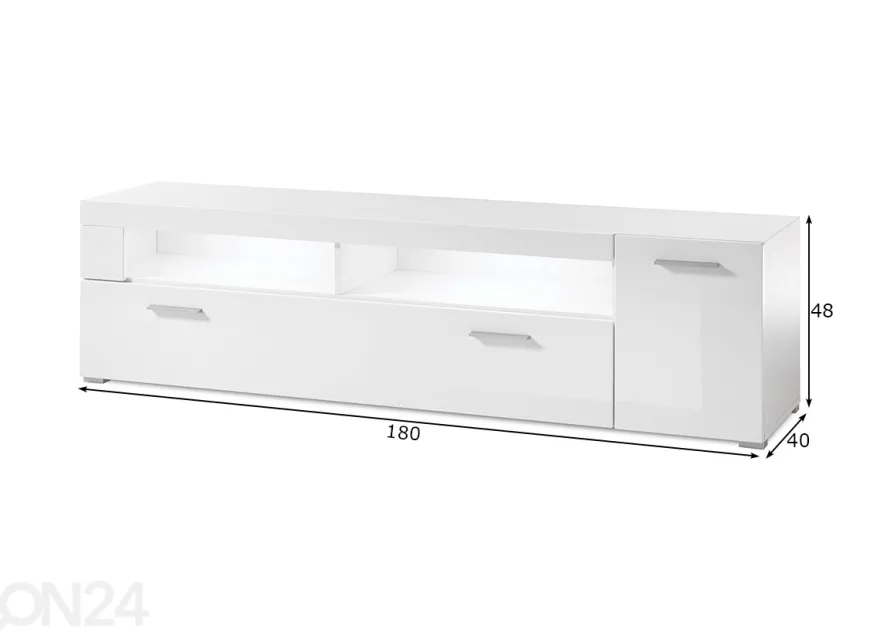TV-taso Corado 180 cm