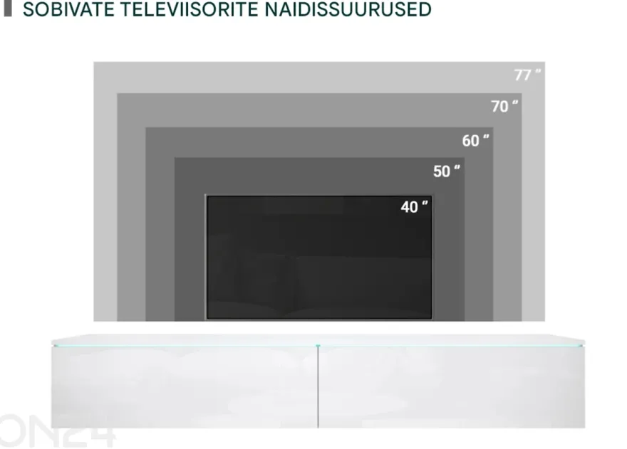 TV-taso Der 180 cm