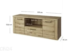 TV-taso Doorset 135 cm