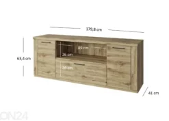 TV-taso Doorset 179,8 cm