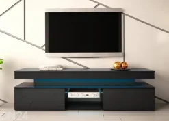 TV-taso Glossa 190 cm + LED