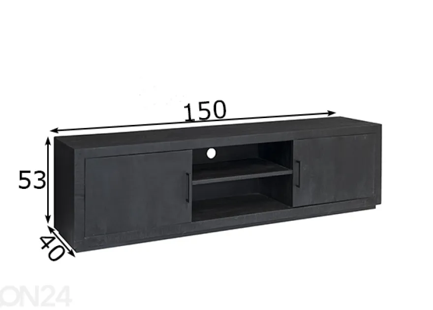 TV-taso Jaxx 150 cm