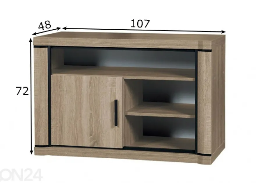 TV-taso Laila 107 cm