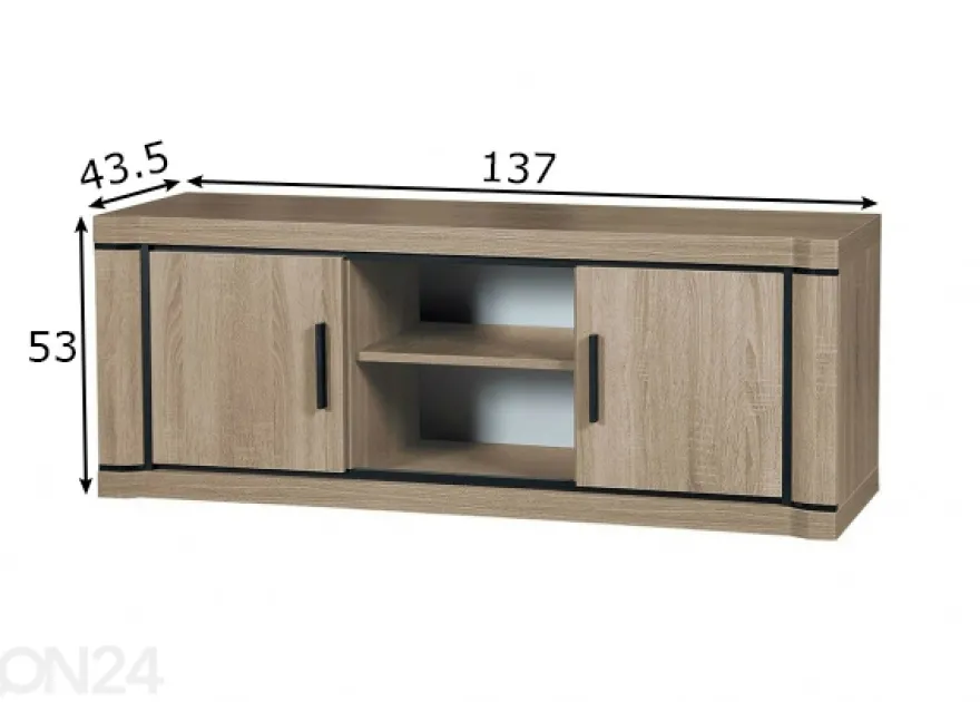 TV-taso Laila 137 cm