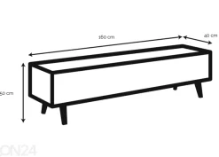 TV-taso Ludvig 160 cm