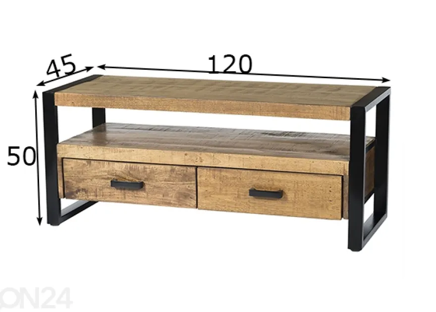 TV-taso Nairobi 120 cm