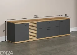 TV-taso Norris 202 cm