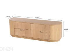 TV-taso Novero 140 cm