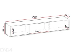 TV-taso Oro 175 cm