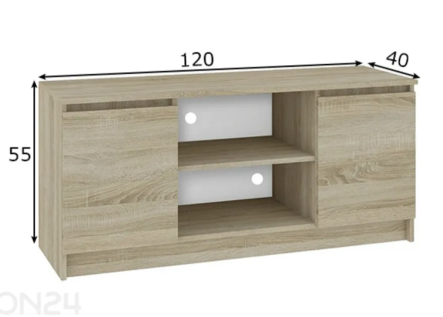 TV-taso Pescara 120 cm