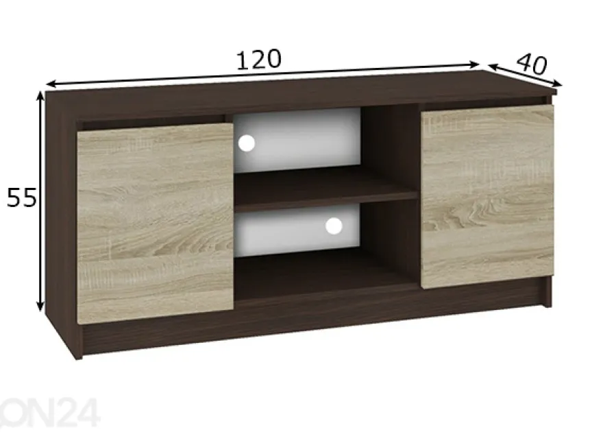 TV-taso Pescara 120 cm