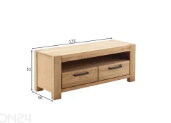 TV-taso Silias 132 cm