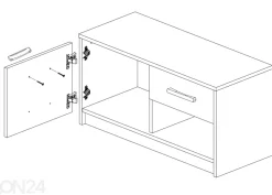 TV-taso Tips 83,4 cm
