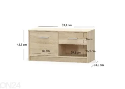 TV-taso Tips 83,4 cm