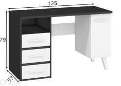 Työpöytä Clon 125 cm