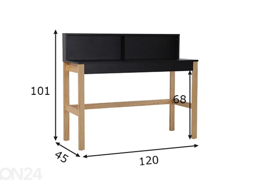 Työpöytä 120 cm