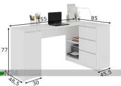 Työpöytä Corner R