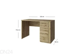 Työpöytä Doorset 120 cm