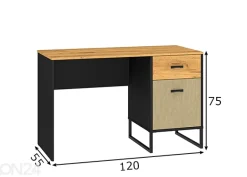 Työpöytä Gotland 120 cm