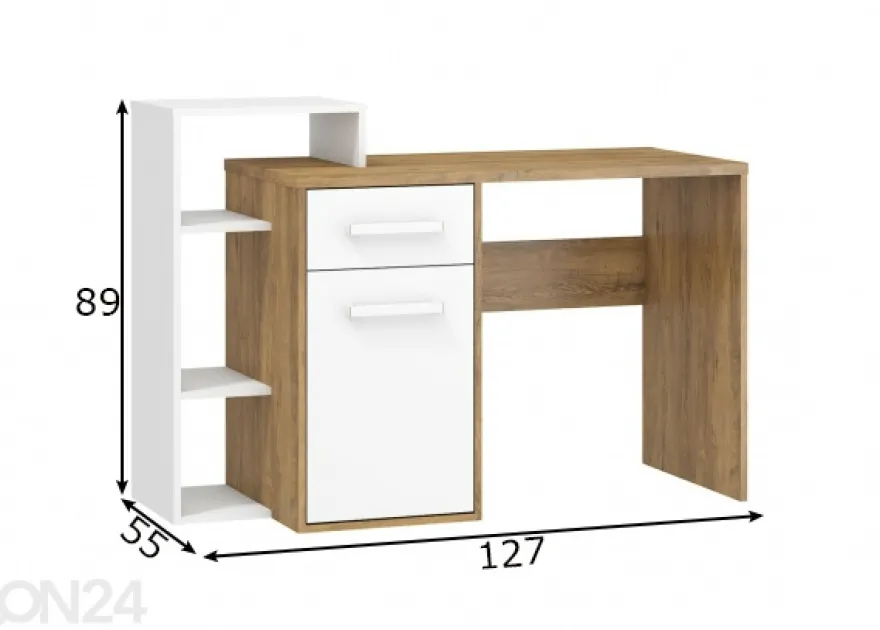 Työpöytä Macroom 127 cm