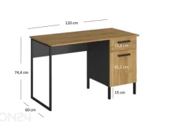 Työpöytä Santes 120 cm