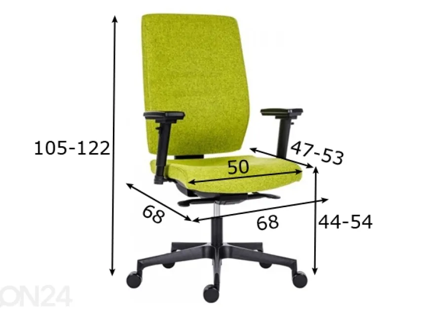 Työtuoli Syn Eclipse Maxi