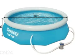 UIma-allas Bestway Fast Set 305x76 cm suodatinpumpulla